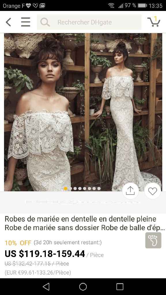 Montrez moi vos robes du lendemain - 1