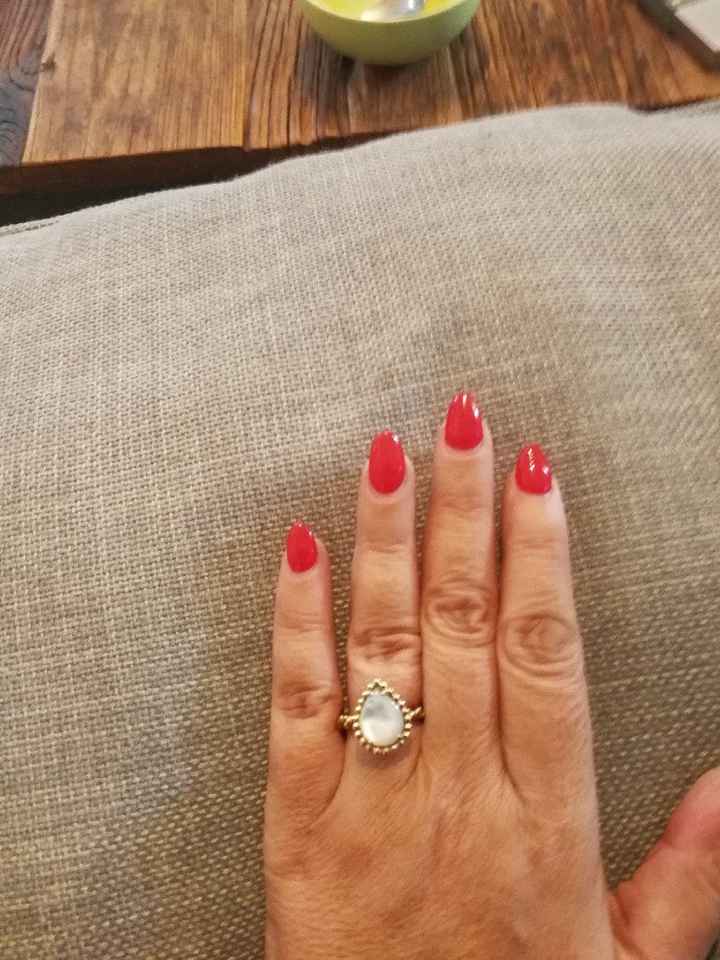 Bague de fiançailles et alliance - 1