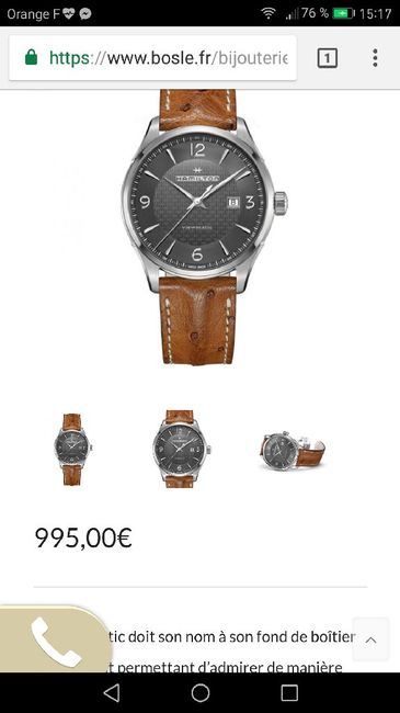  Montre de fiançailles - 1