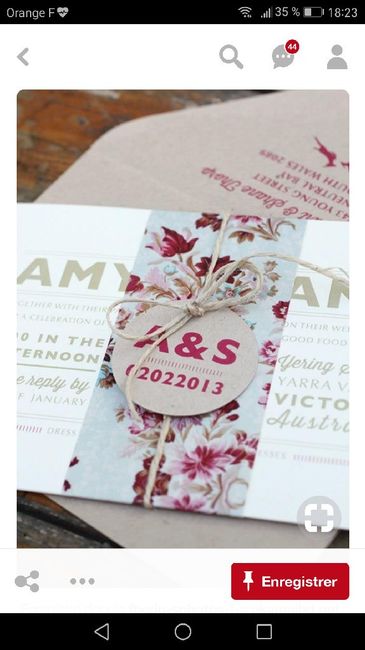  Faire part de mariage - 2