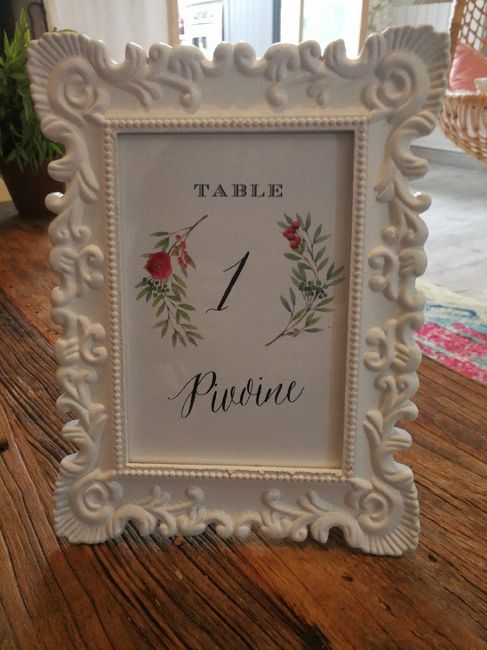 Numéro de table - 1