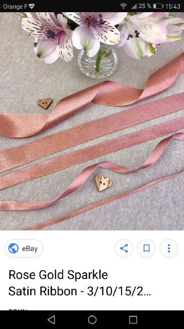 Ruban rose gold 🤔 1