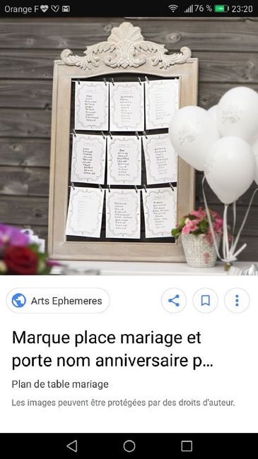 Plan de table - 1
