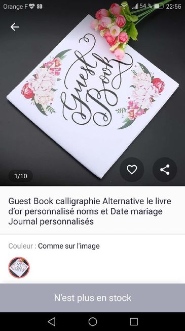 Livre d'or - 1