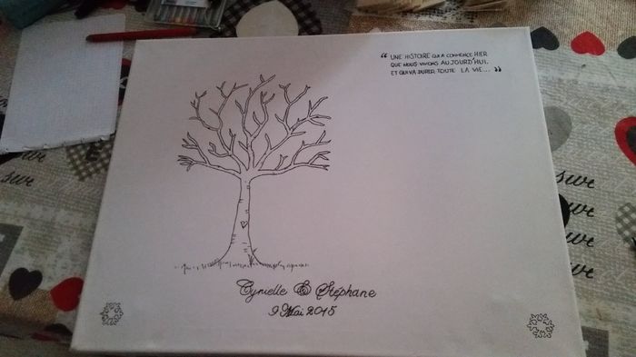 Arbre à emptreintes fini ☺ - 1