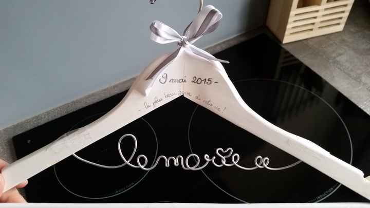 Tutoriel cintres personnalisés pour cadeau témoins - 1