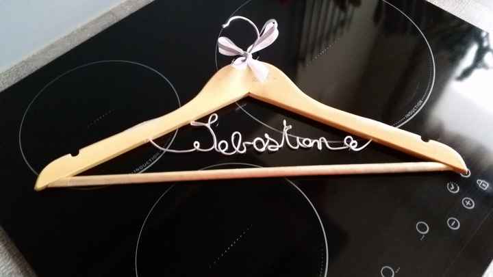 Tutoriel cintres personnalisés pour cadeau témoins - 3