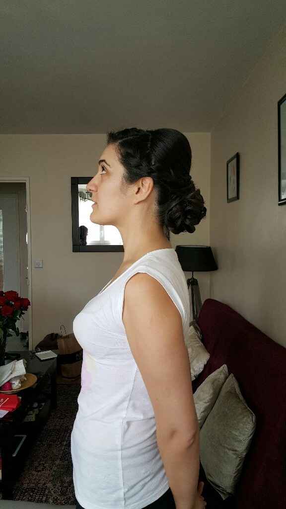 Mon essai coiffure et make up... - 3