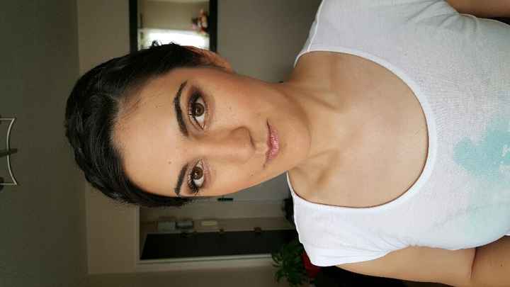 Mon essai coiffure et make up... - 4