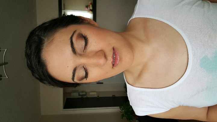 Mon essai coiffure et make up... - 5