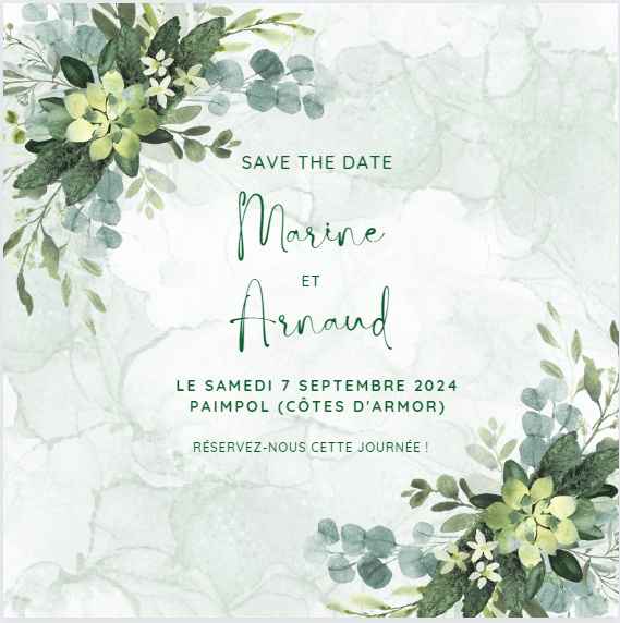 Save the date : améliorations - 1