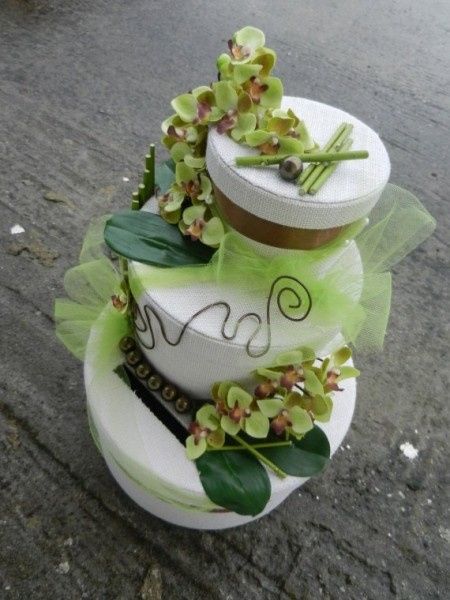 idée urne de mariage