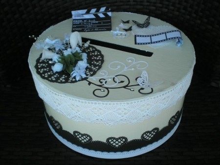 idée urne de mariage