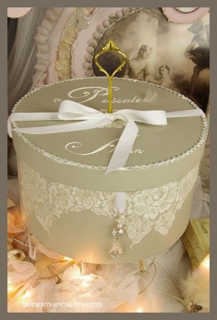 idée urne de mariage