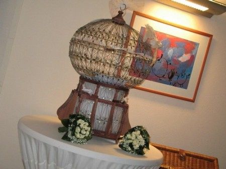 idée urne de mariage