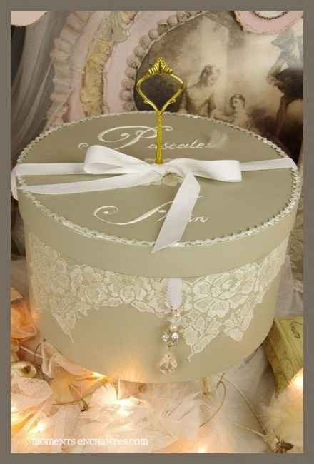 idée urne de mariage