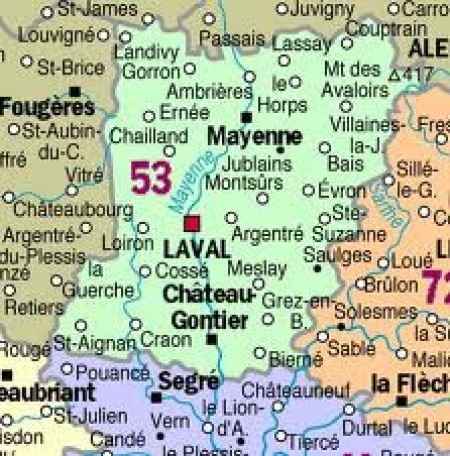  Dans quelle ville et église du 53 vous mariez-vous ? 