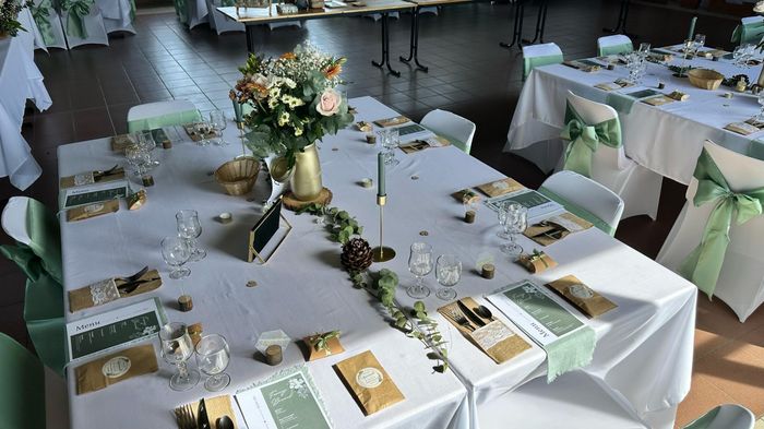 Tables rondes ou table façon banquet 2