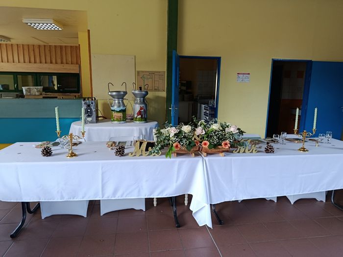 Déco table d honneur 1