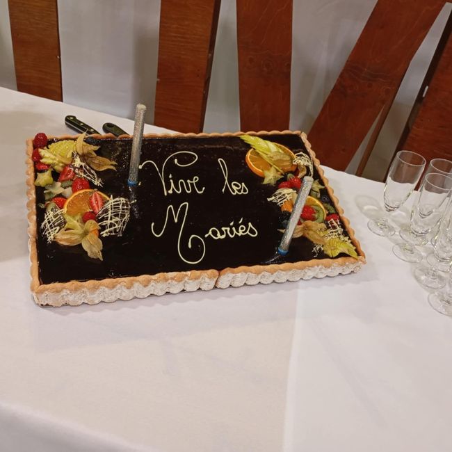 Question gâteau mariage ordinaire 4