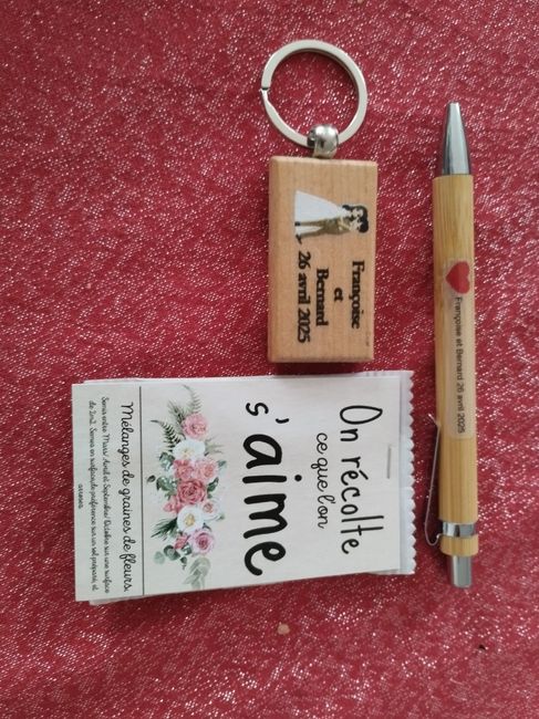 Cadeaux invité graines à semer 2