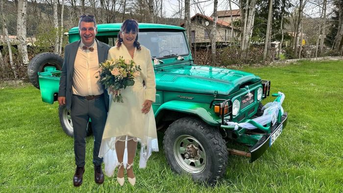 Un gilet de berger sur robe de mariée ? 3