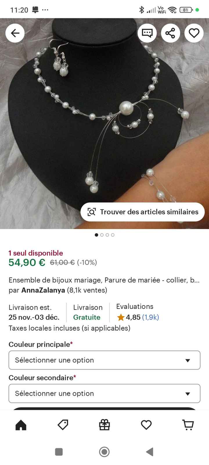 Quelle parure préférez vous ? J'hésite 🤔 - 2