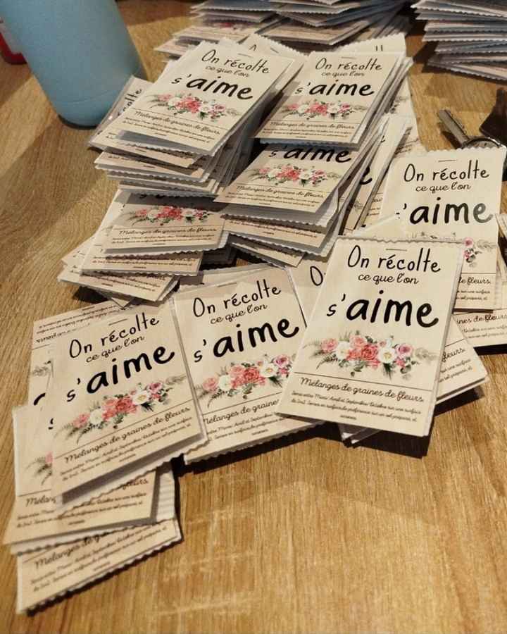 Cadeaux invités - 1