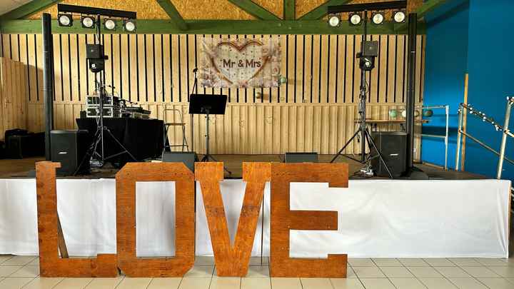 Décoration de notre salle de mariage - 8