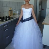 le devant de ma robe