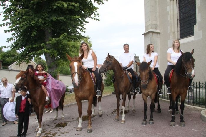 Haie d'honneur à cheval 2