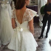 Robe de mariée courte - 2