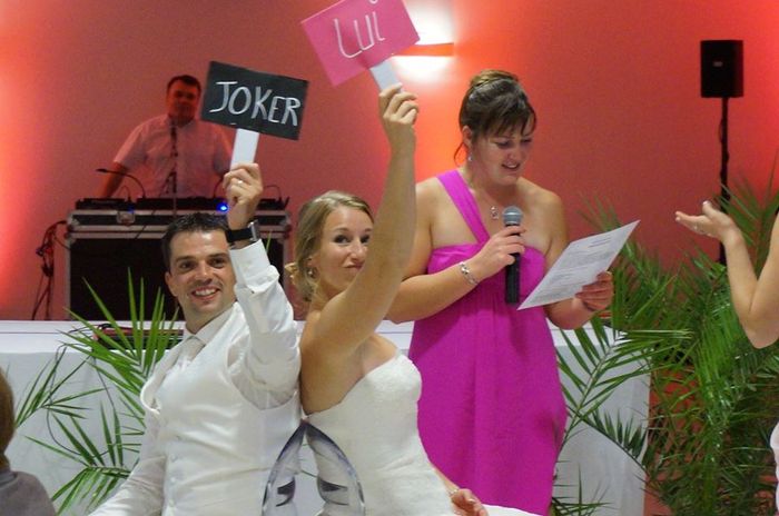 animations pendant le repas.