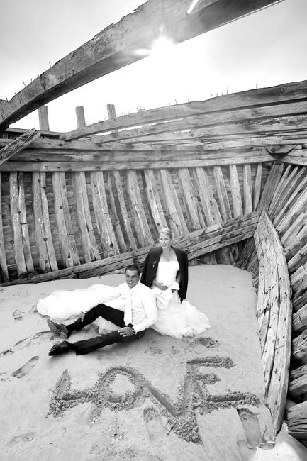 Trash the dress.