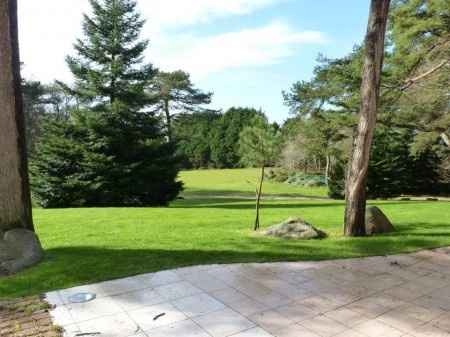 Le parc du lieu de reception