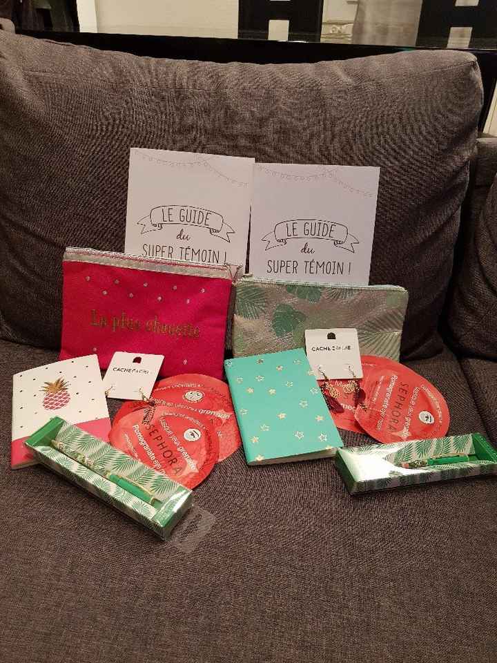 Cadeaux témoin mariée - 1