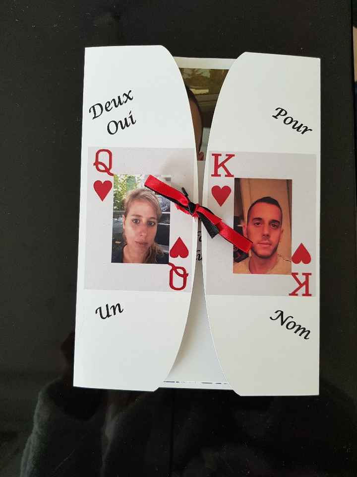 Retour faire part - 1