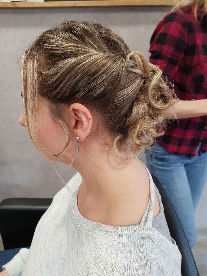 Essaie coiffure et retouche de la robe - 3