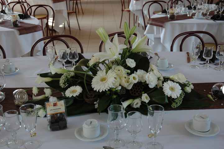 Notre centre de table