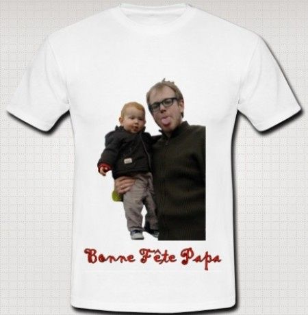 Tee shirt fête des pères