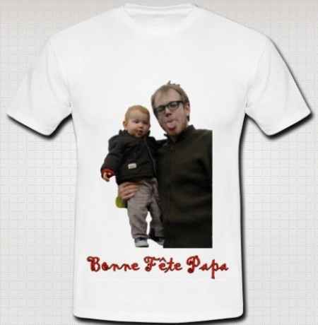 Tee shirt fête des pères