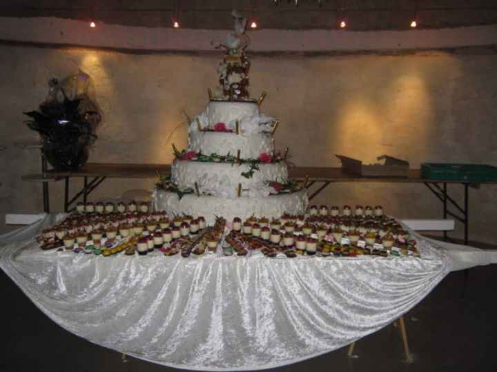Dessert pour le mariage