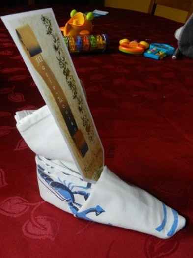 Pliage serviette