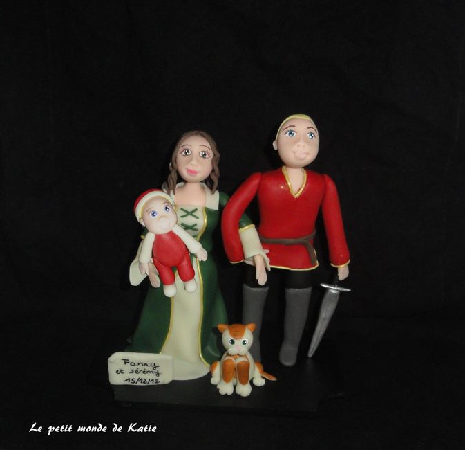Figurine pièce montée