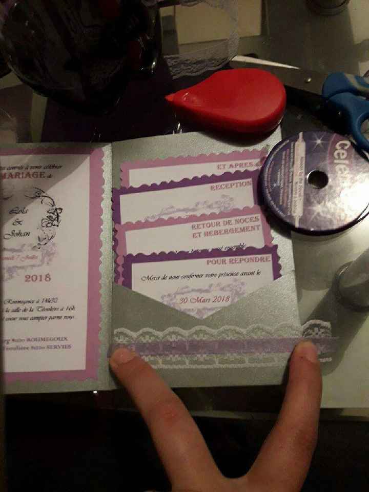 Nos faire parts avancent ! ^^ - 1