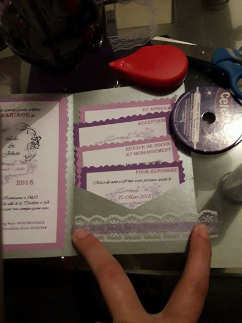 Nos faire parts avancent ! ^^ - 1