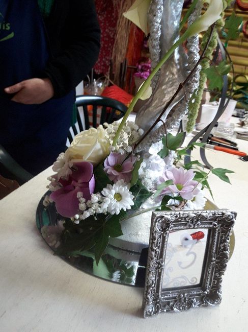  Mes essais de centre de table 😍 - 2