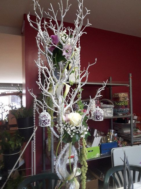  Mes essais de centre de table 😍 - 3