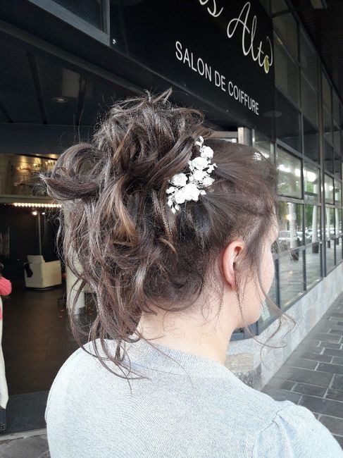 Le dernier essai coiffure avant le jour j ! - 2