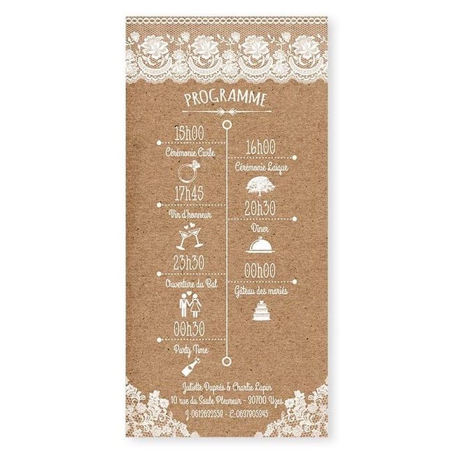 Programme faire-part - 3